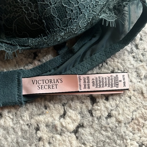 COPY - Victoria’s Secret dark teal lace bra - Picture 7 of 9